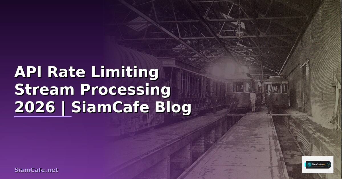 API Rate Limiting Stream Processing