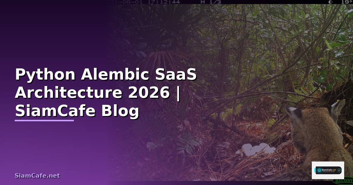 Python Alembic SaaS Architecture