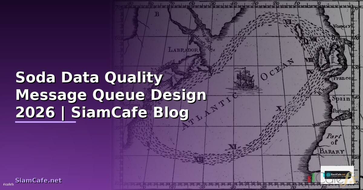 Soda Data Quality Message Queue Design