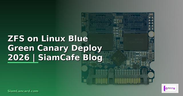 ZFS on Linux Blue Green Canary Deploy