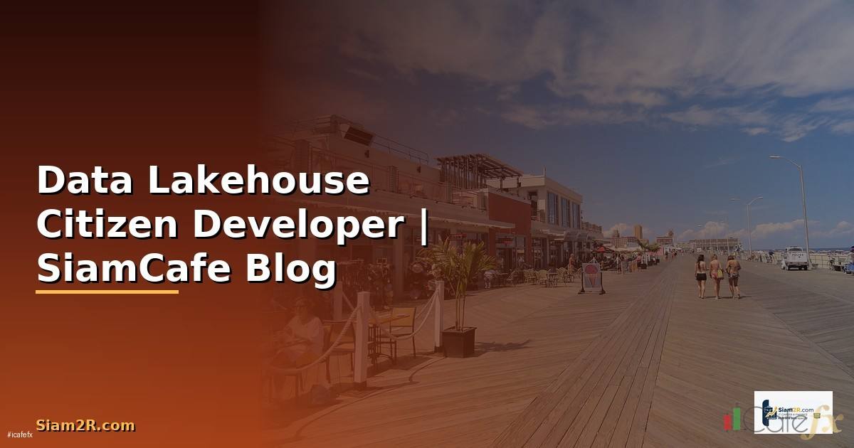 Data Lakehouse Citizen Developer