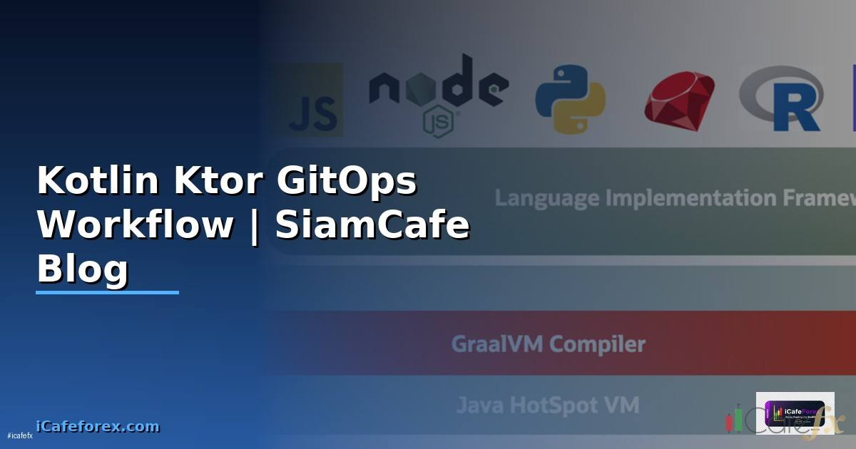 Kotlin Ktor GitOps Workflow