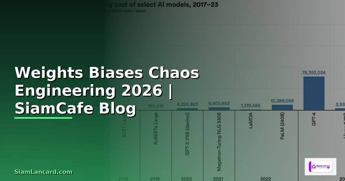 Weights Biases Chaos Engineering