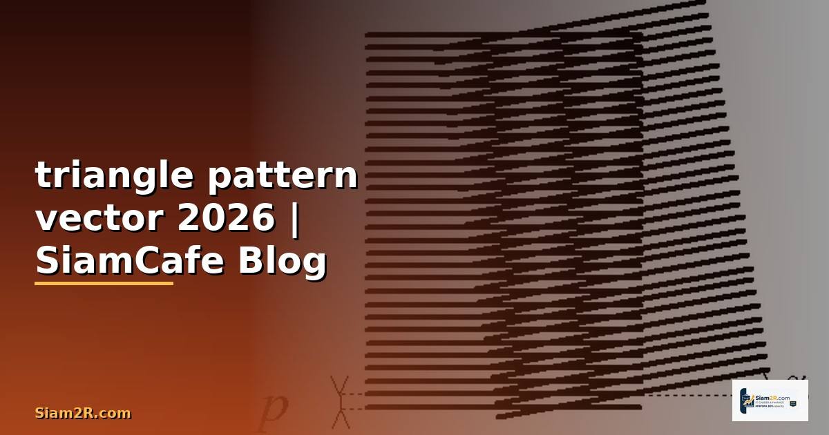 triangle pattern vector
