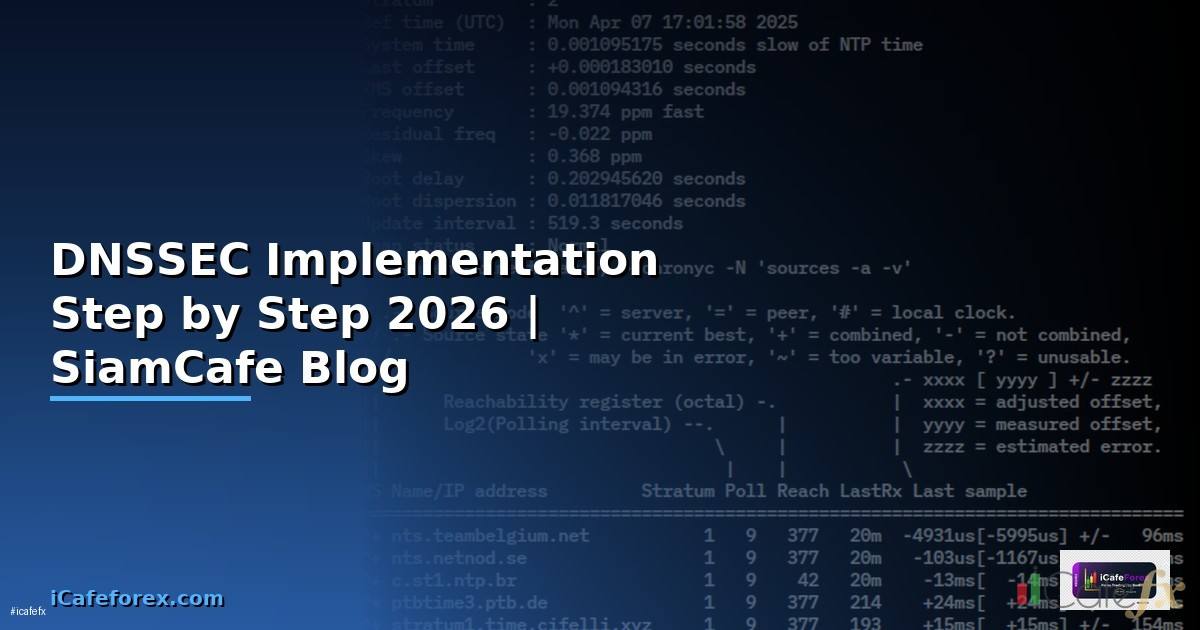 DNSSEC Implementation สำหรับมือใหม่ Step by Step