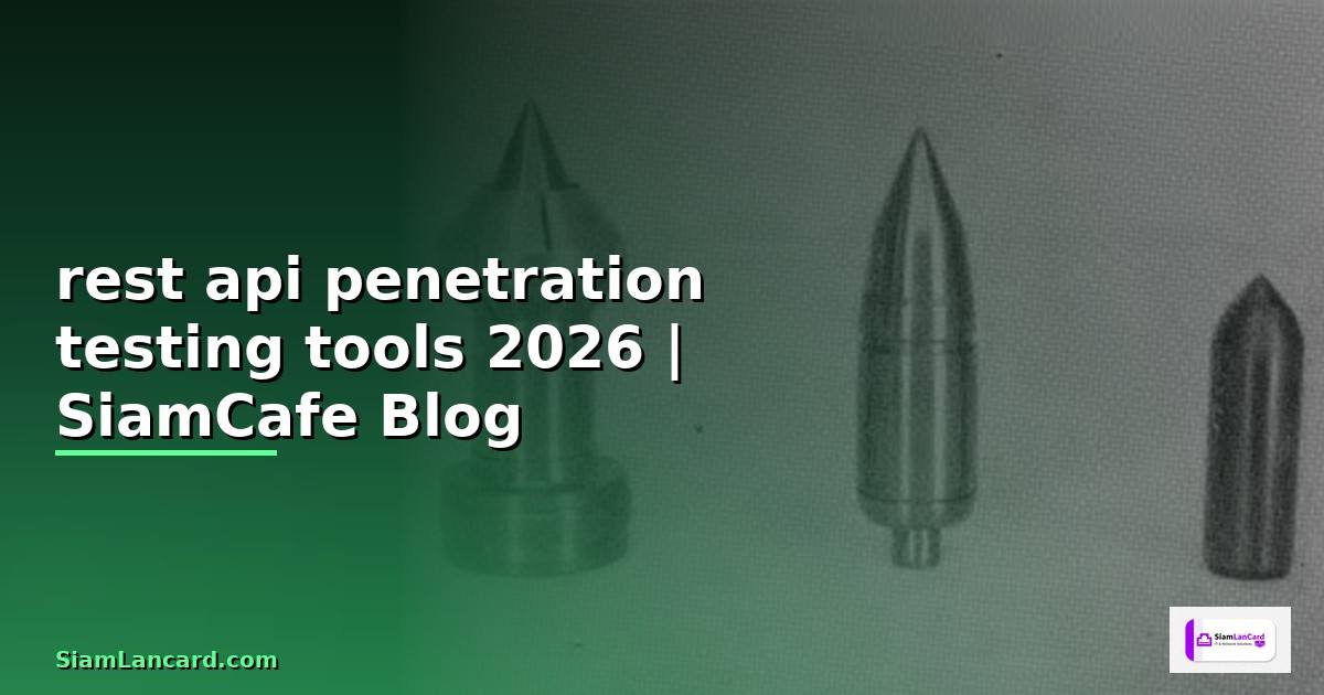 rest api penetration testing tools