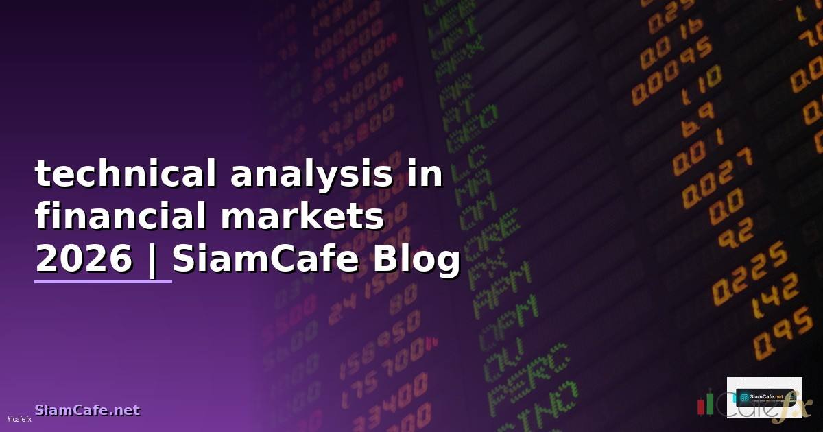 technical analysis in financial markets
