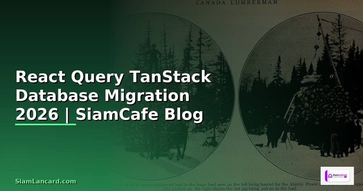 React Query TanStack Database Migration