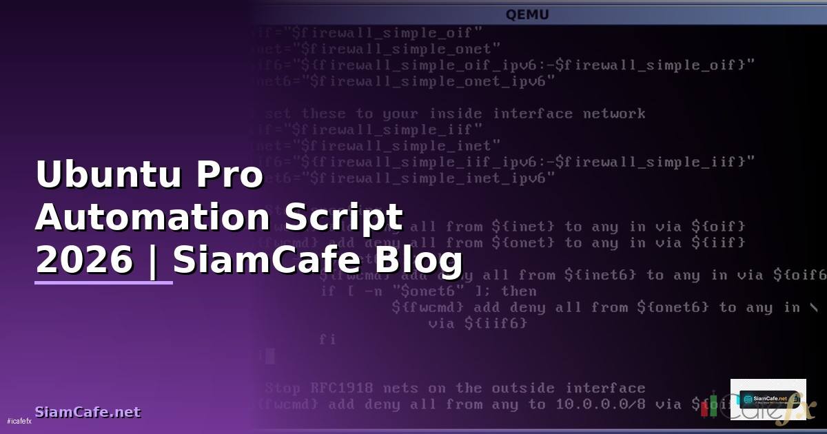 Ubuntu Pro Automation Script