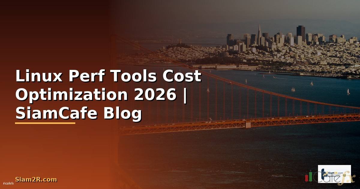 Linux Perf Tools Cost Optimization ลดค่าใช้จ่าย