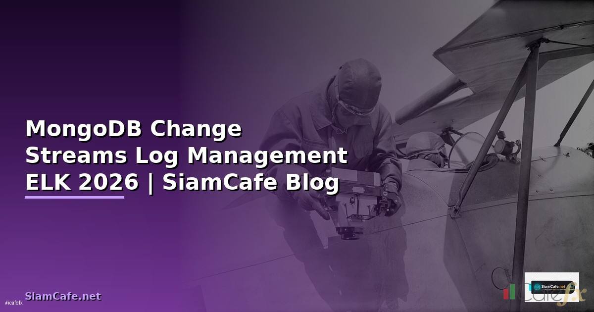 MongoDB Change Streams Log Management ELK
