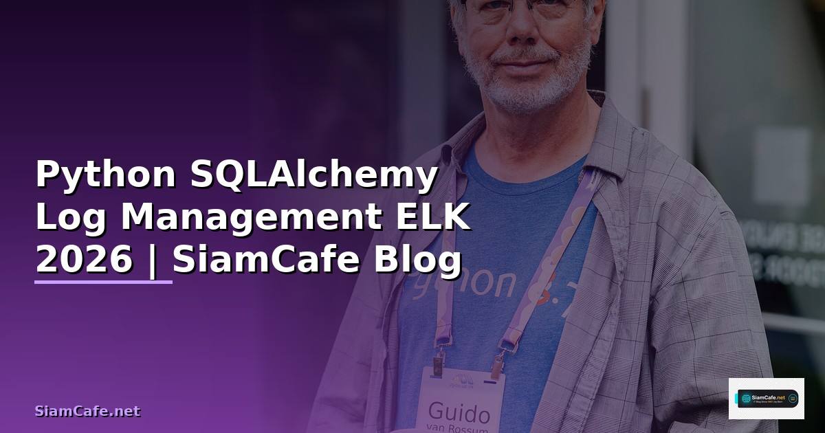 Python SQLAlchemy Log Management ELK