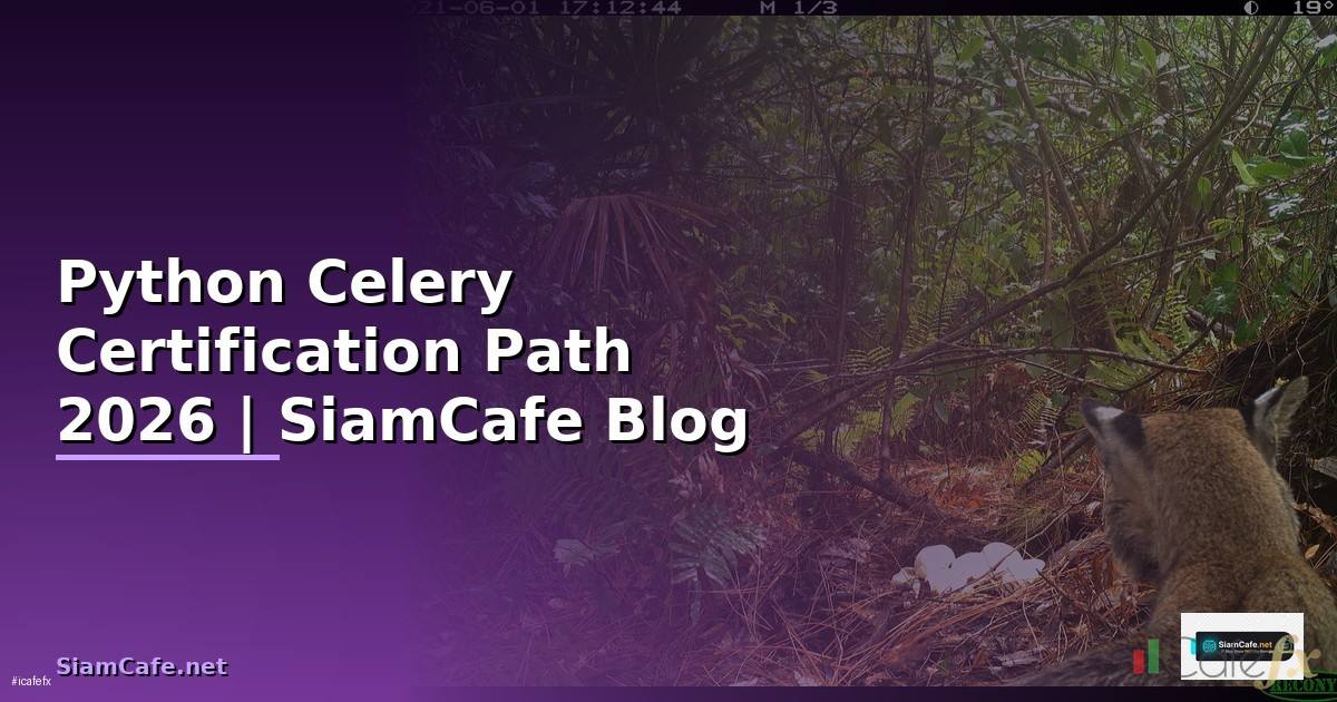 Python Celery Certification Path — คู่มือฉบับสมบูรณ์ 2026