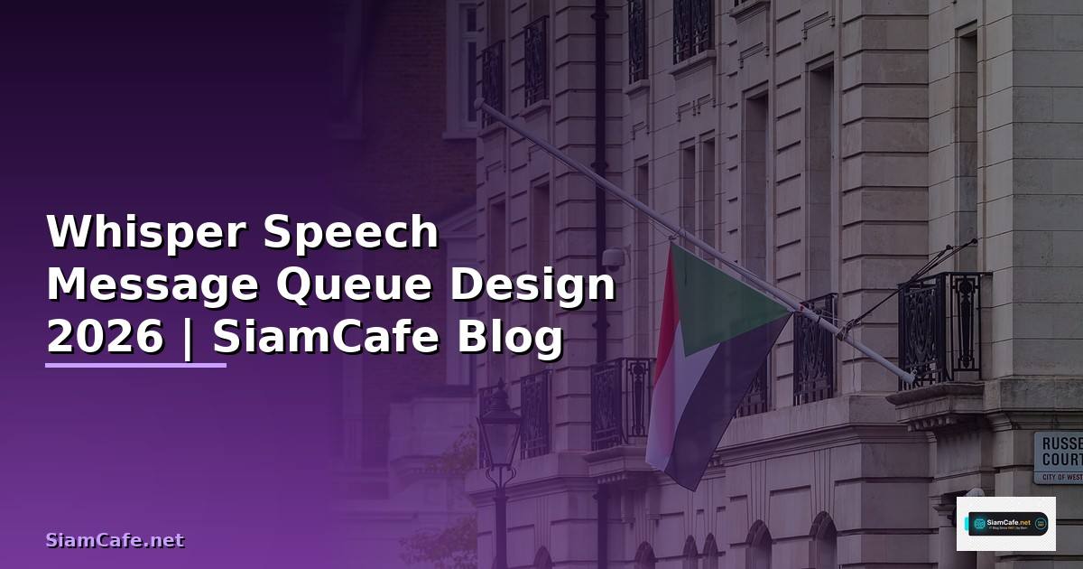 Whisper Speech Message Queue Design