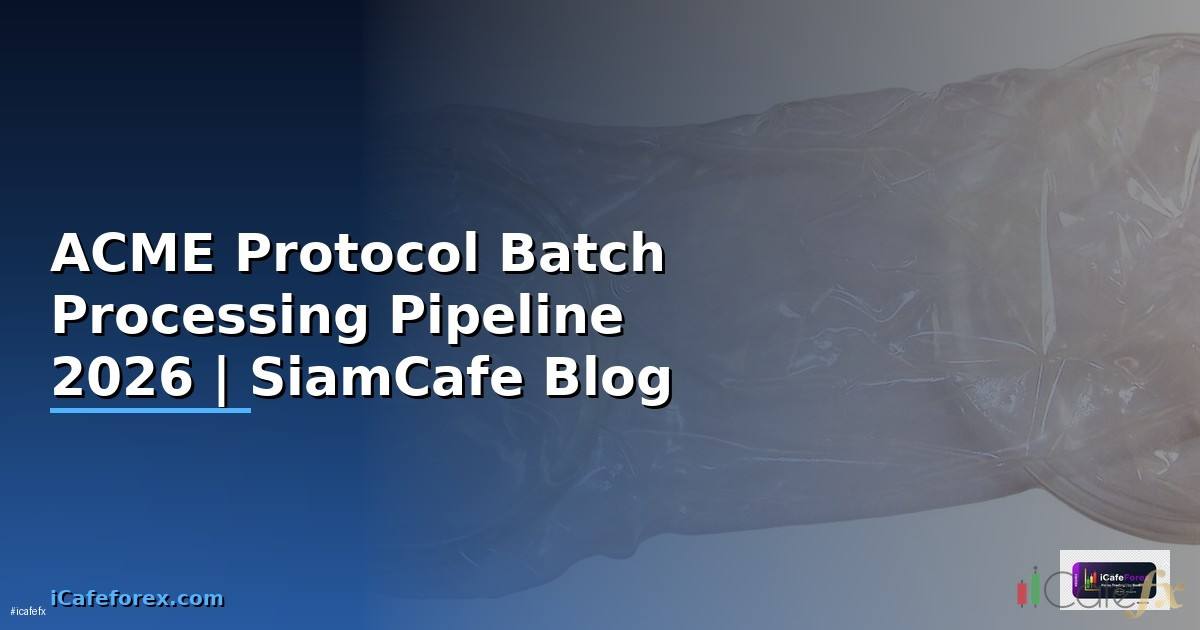 ACME Protocol Batch Processing Pipeline