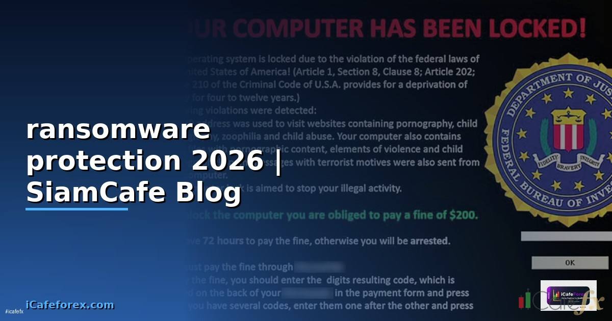 ransomware protection คือ