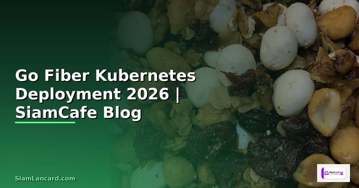Go Fiber Kubernetes Deployment