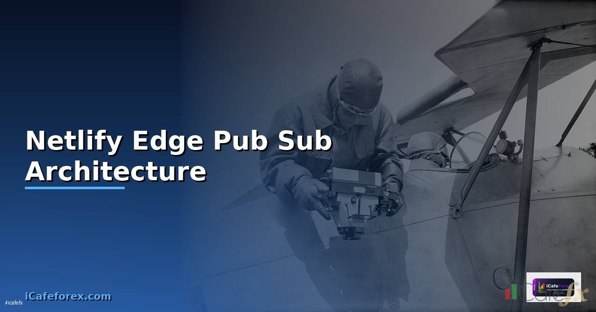 Netlify Edge Pub Sub Architecture —