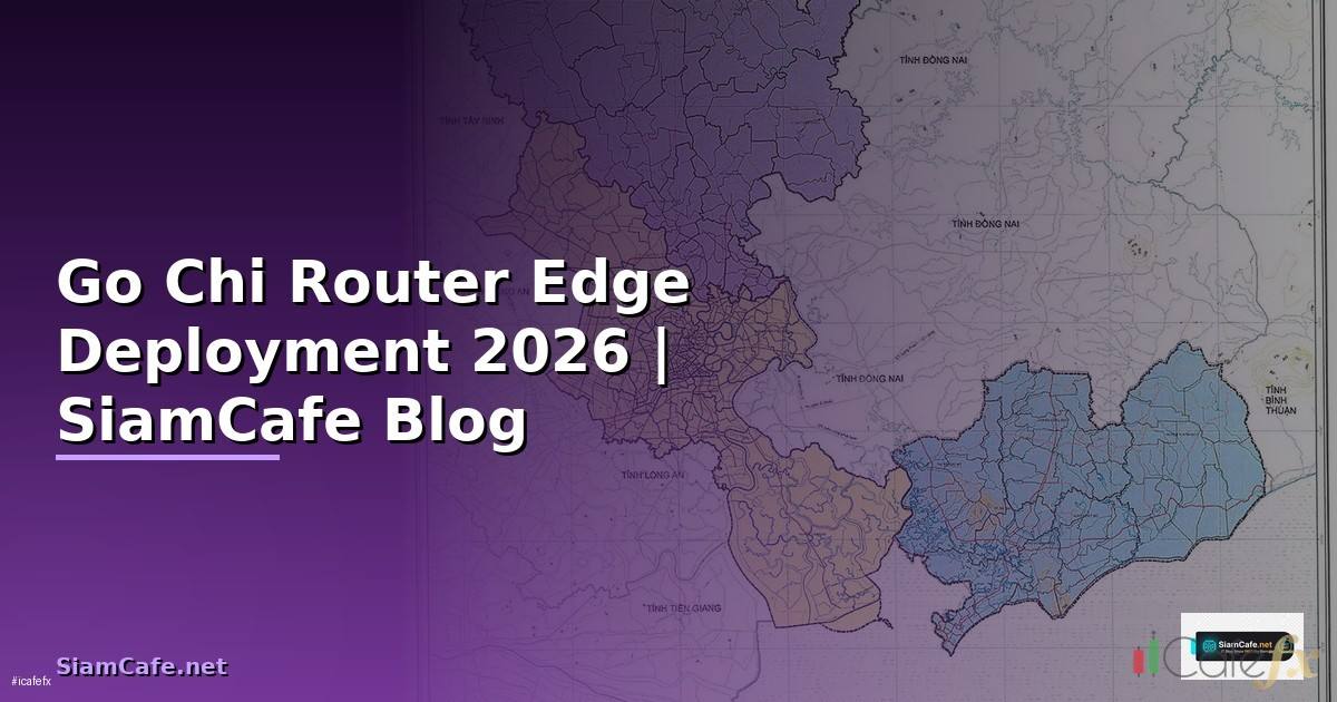 Go Chi Router Edge Deployment