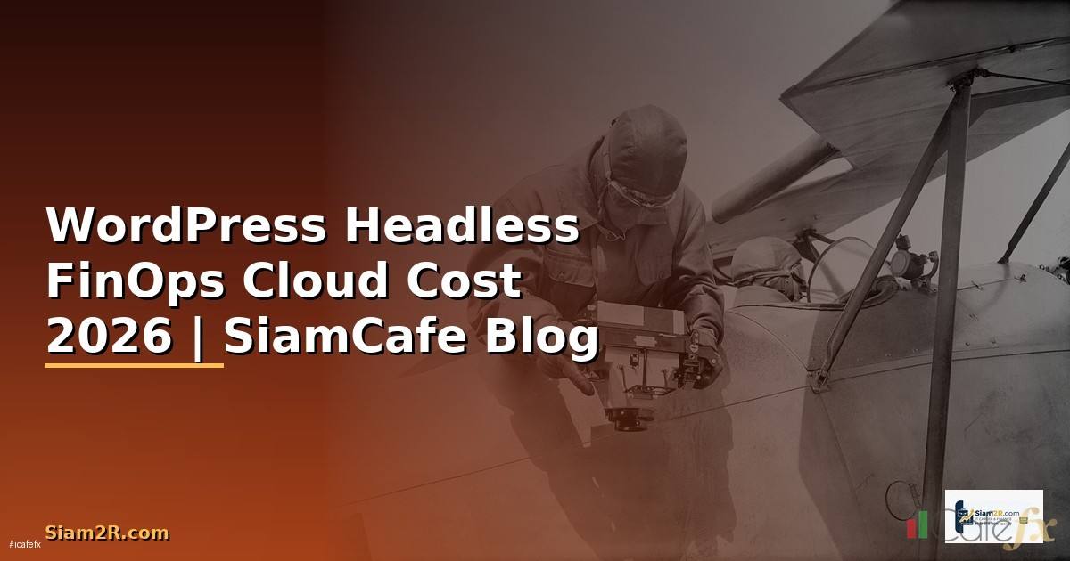 WordPress Headless FinOps Cloud Cost