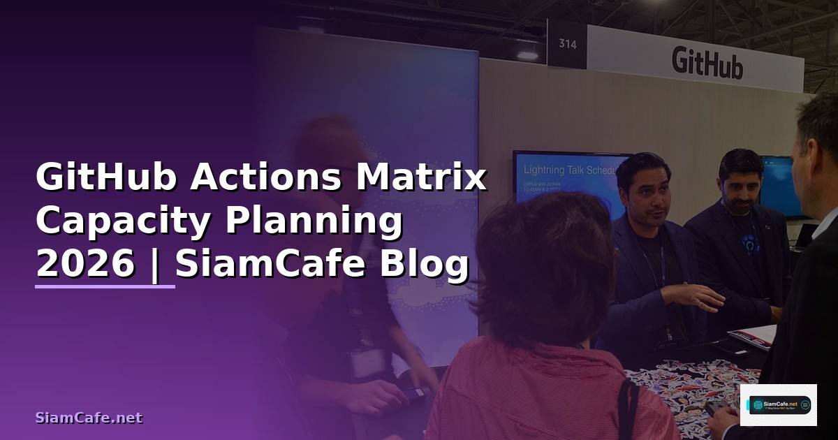 GitHub Actions Matrix Capacity Planning
