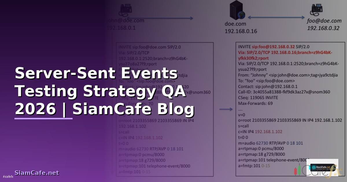 Server-Sent Events Testing Strategy QA