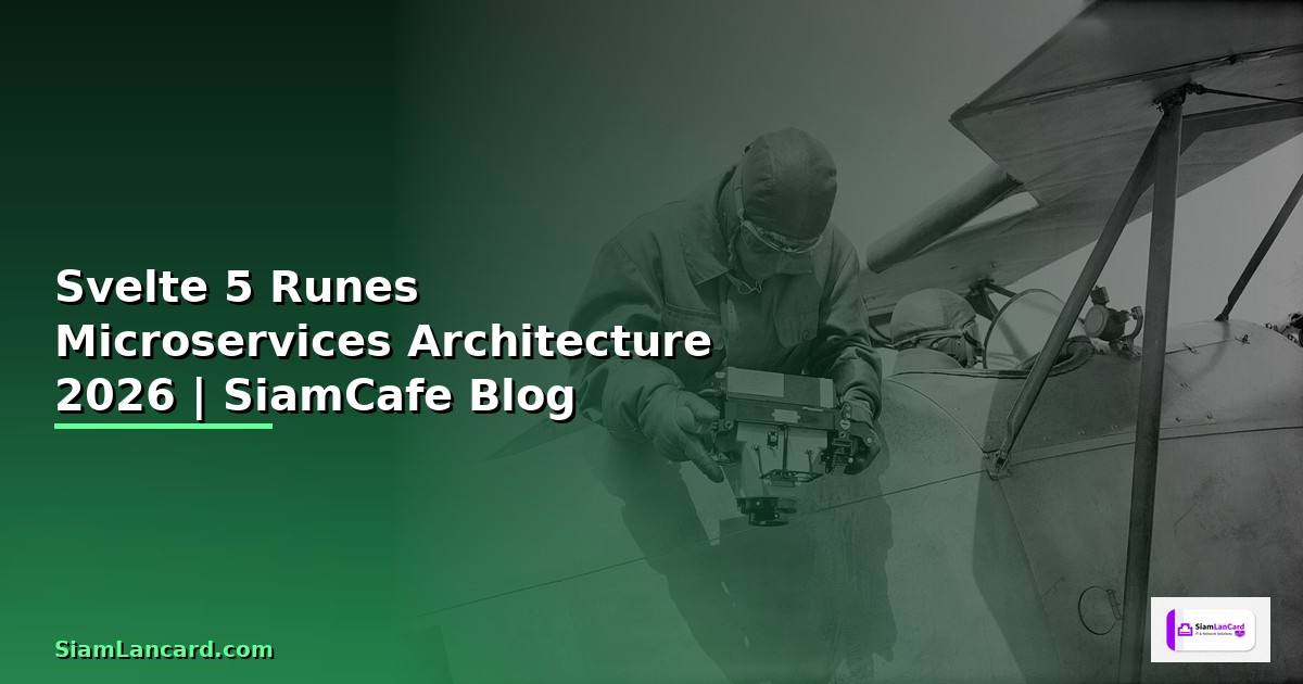 Svelte 5 Runes Microservices Architecture