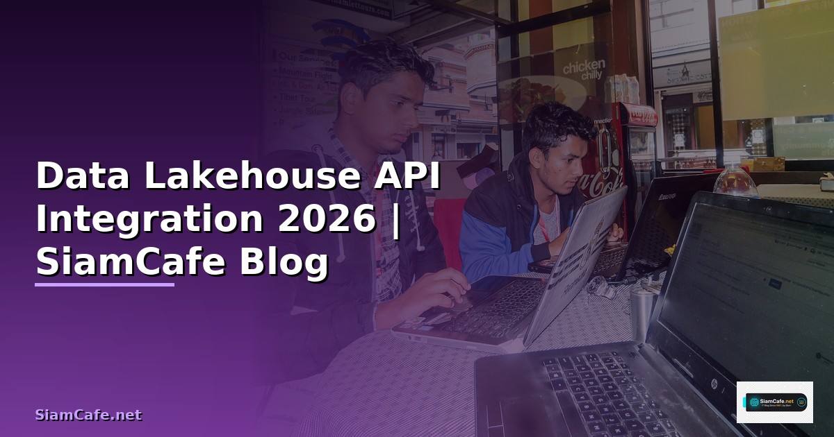 Data Lakehouse API Integration เชื่อมต่อระบบ