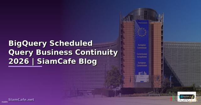 BigQuery Scheduled Query Business Continuity