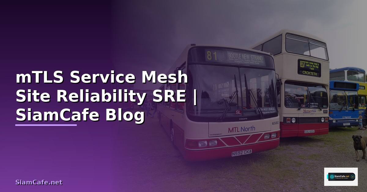 mTLS Service Mesh Site Reliability SRE