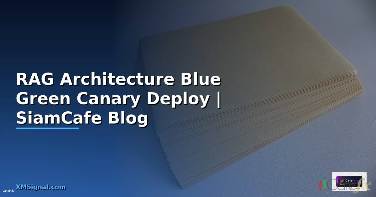 RAG Architecture Blue Green Canary Deploy