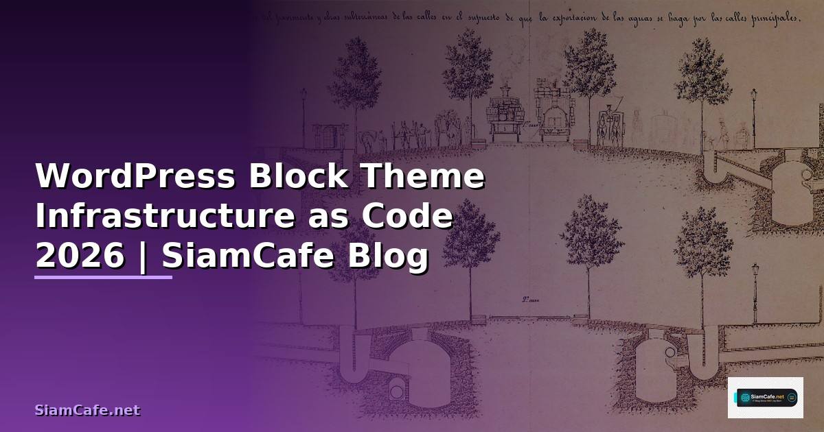 WordPress Block Theme Infrastructure as Code
