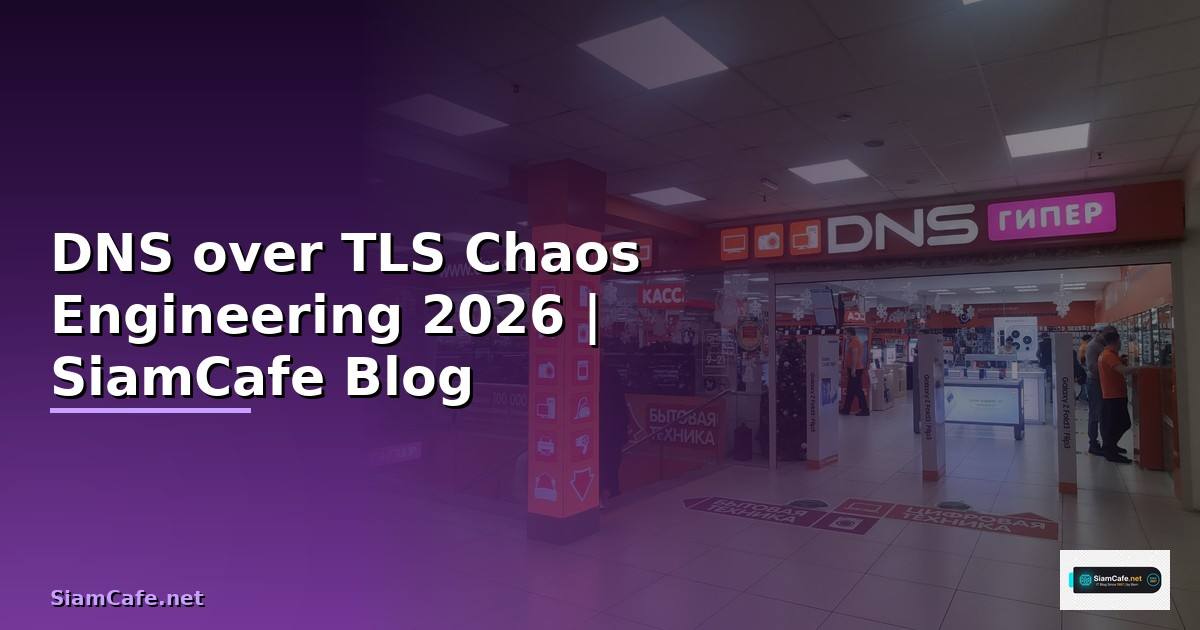 DNS over TLS Chaos Engineering