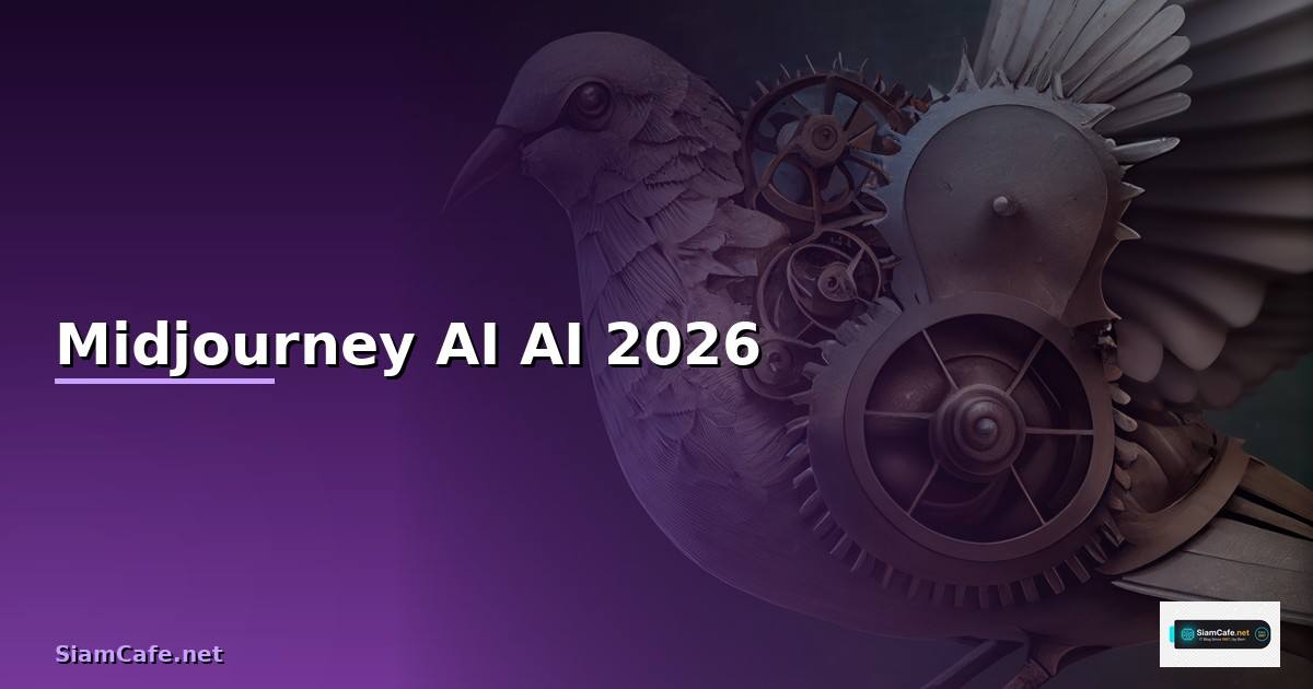Midjourney AI คืออะไร — คู่มือสร้างภาพด้วย AI ฉบับสมบูรณ์ 2026