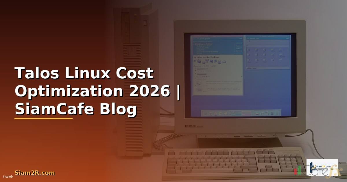 Talos Linux Cost Optimization ลดค่าใช้จ่าย