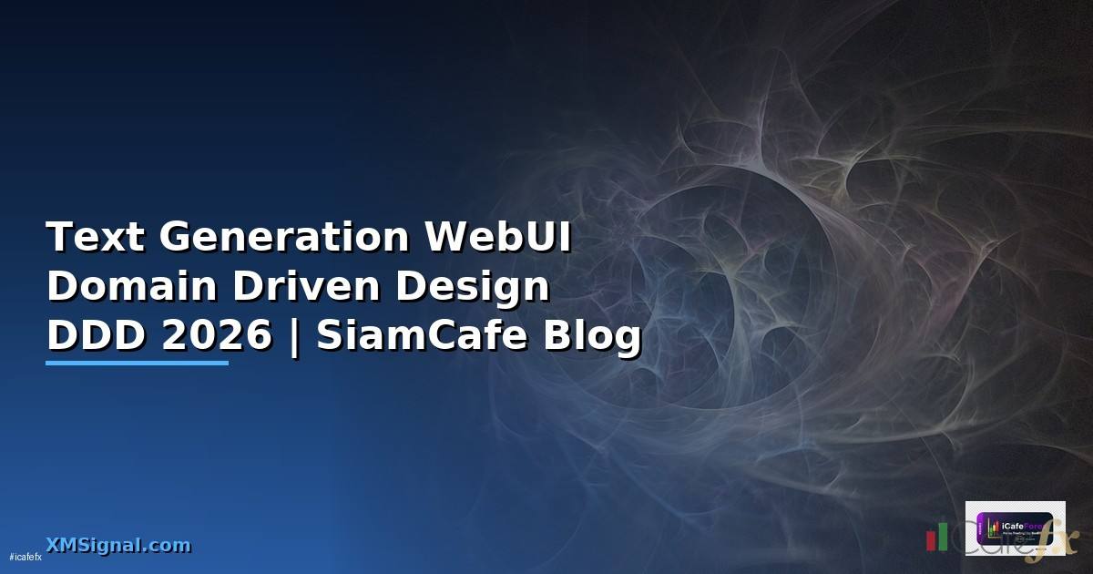 Text Generation WebUI Domain Driven Design DDD