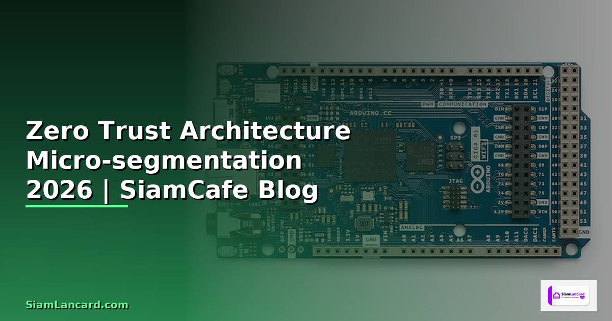 Zero Trust Architecture Micro-segmentation