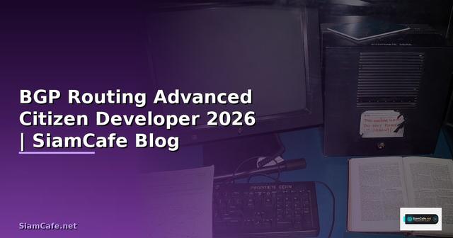BGP Routing Advanced Citizen Developer