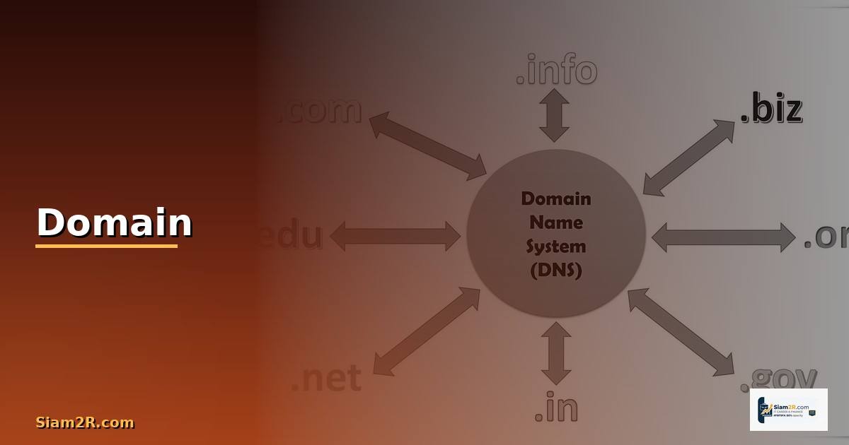 Domain คืออะไร — วิธีตั้งค่าและใช้งานจริงพร้อมตัวอย่าง
