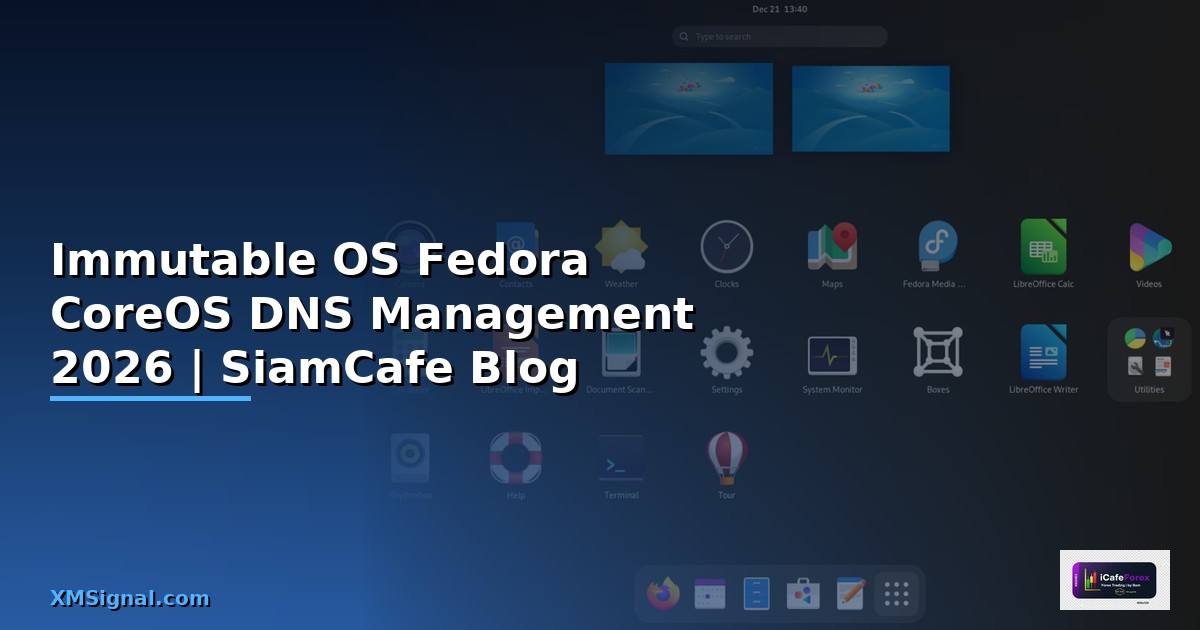 Immutable OS Fedora CoreOS DNS Management