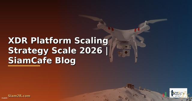 XDR Platform Scaling Strategy วิธี Scale