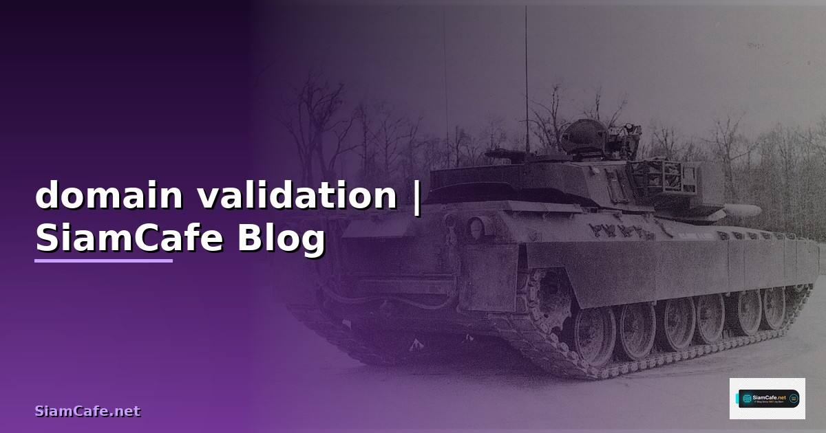 domain validation คือ