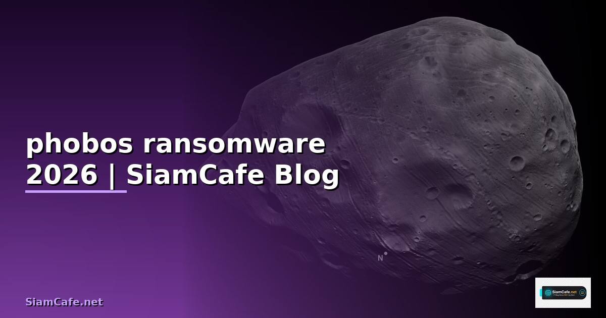 phobos ransomware คือ