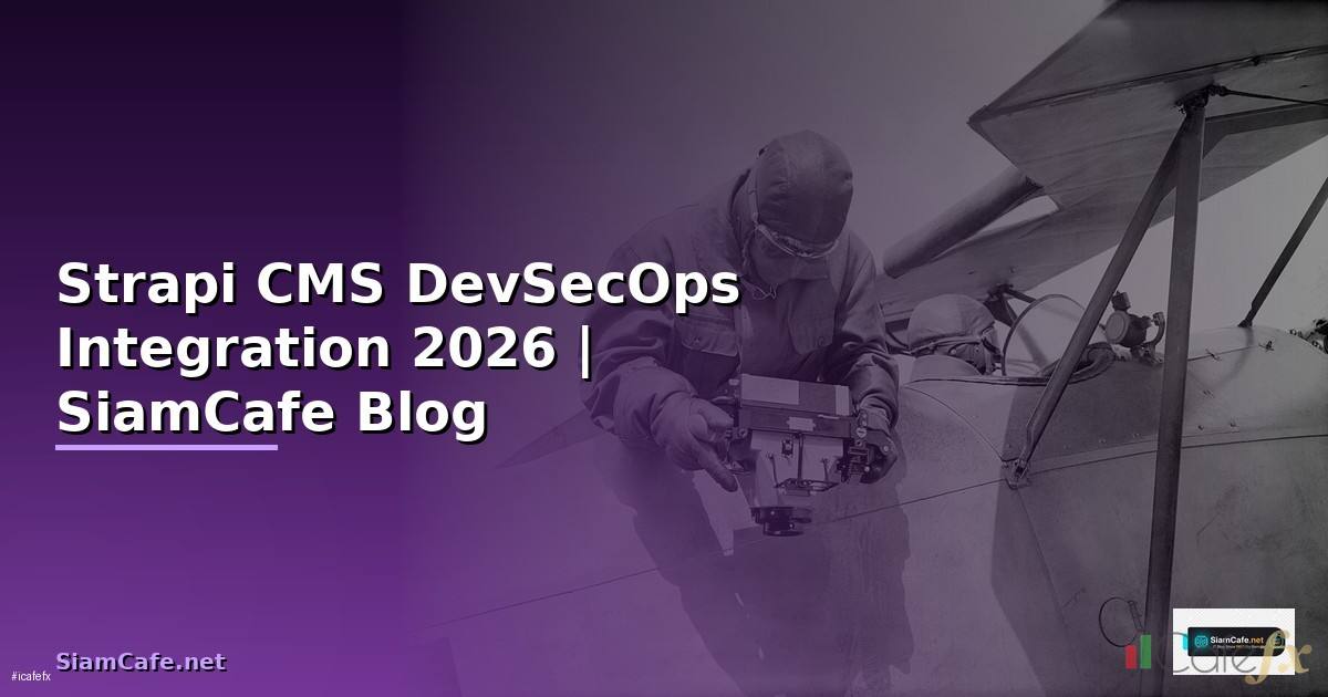 Strapi CMS DevSecOps Integration