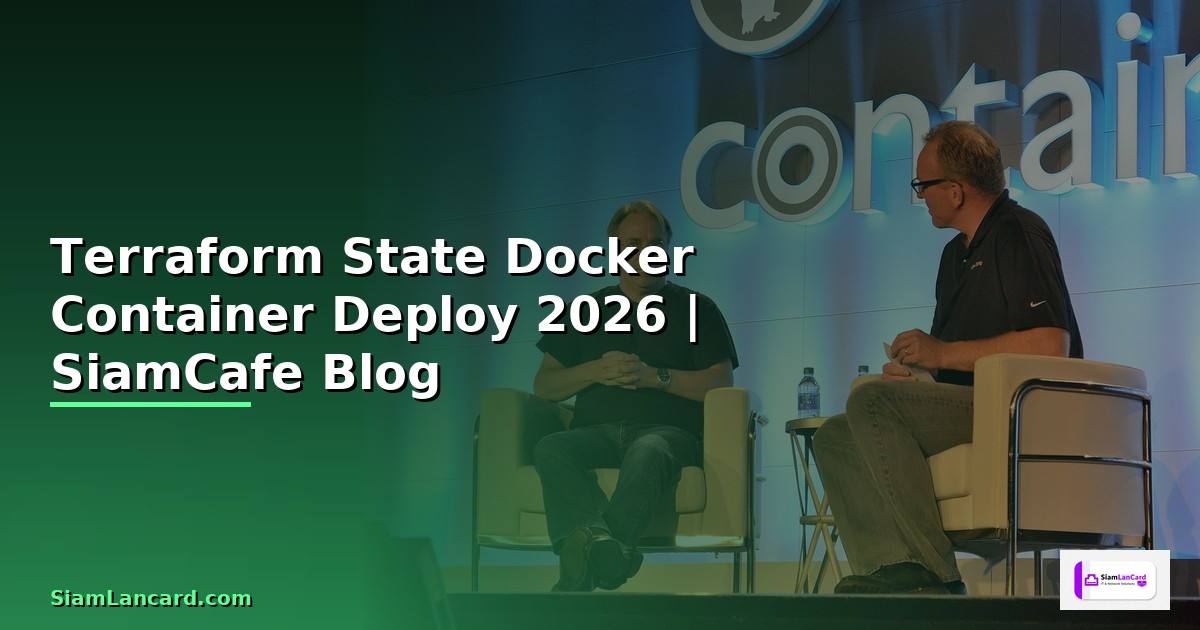 Terraform State Docker Container Deploy