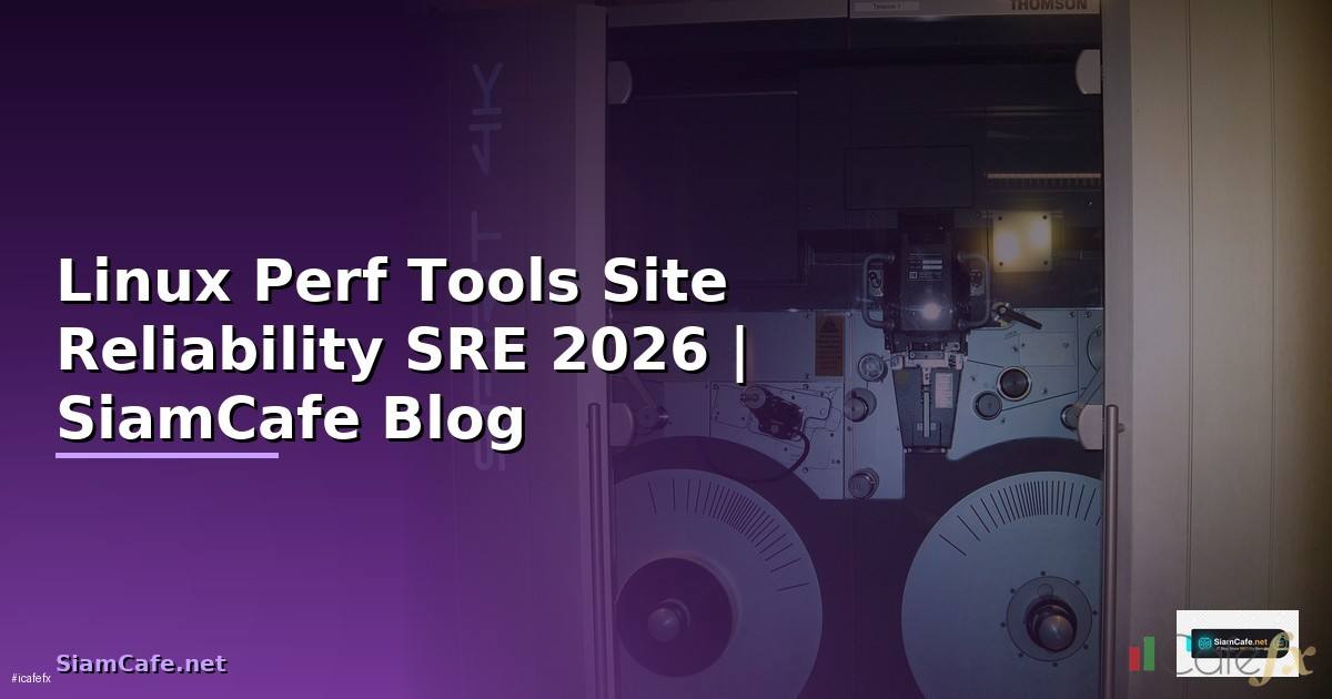 Linux Perf Tools Site Reliability SRE