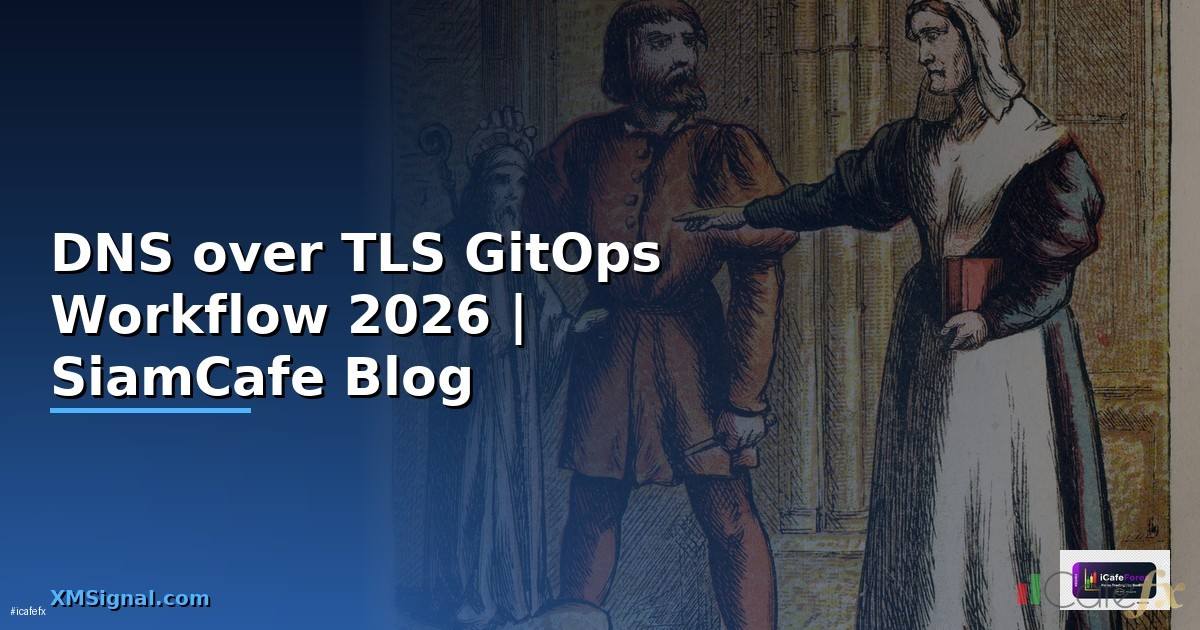 DNS over TLS GitOps Workflow