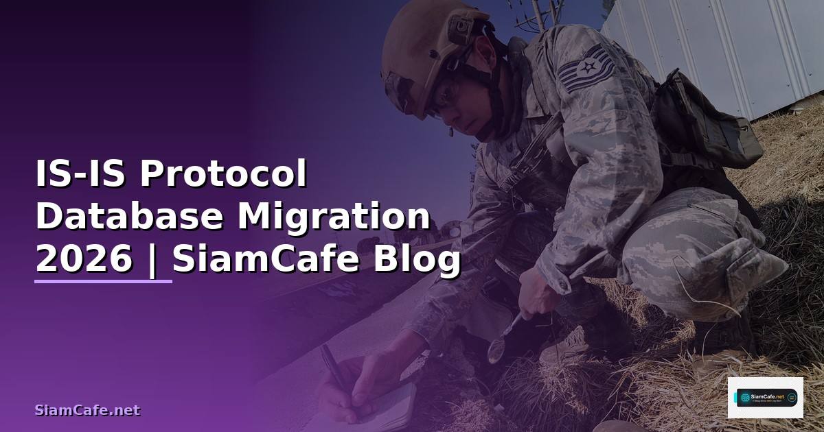 IS-IS Protocol Database Migration