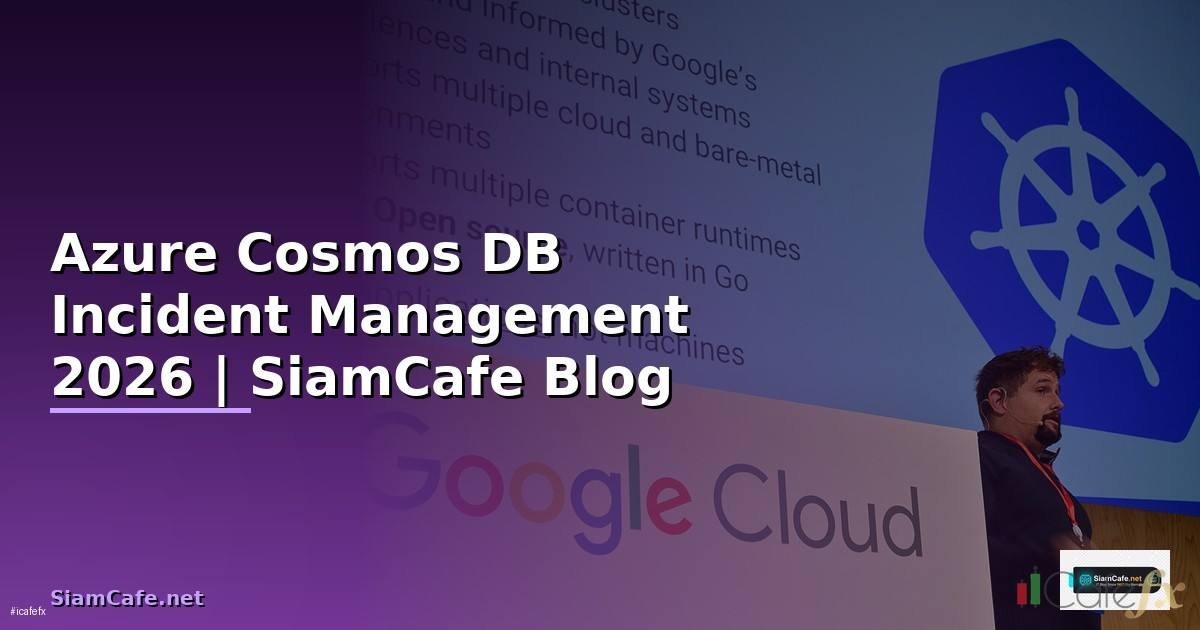 Azure Cosmos DB Incident Management