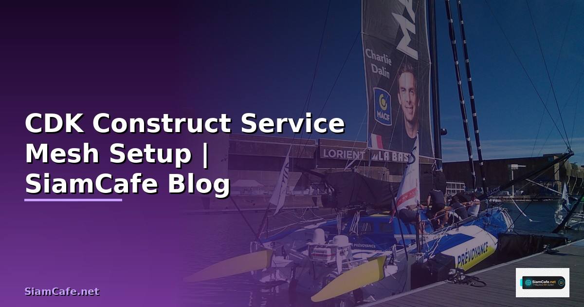 CDK Construct Service Mesh Setup